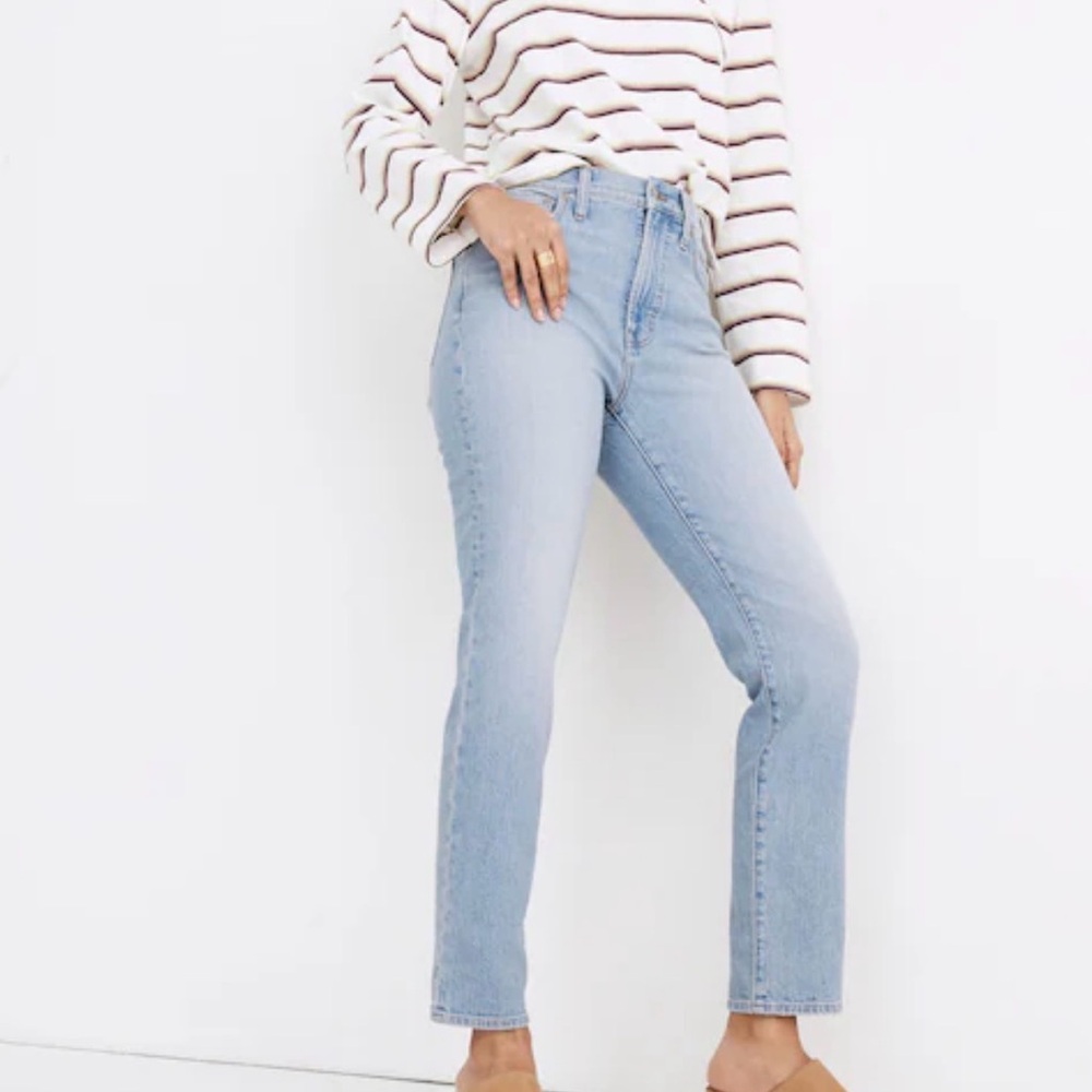 NWT Madewell The Perfect Vintage Jean Light Blue High